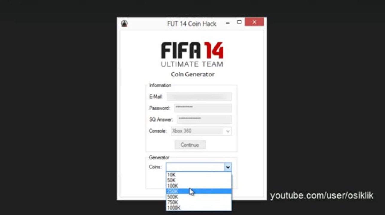 Fifa Ultimate Team 14 (FUT14) Coins generator  2013  Xbox