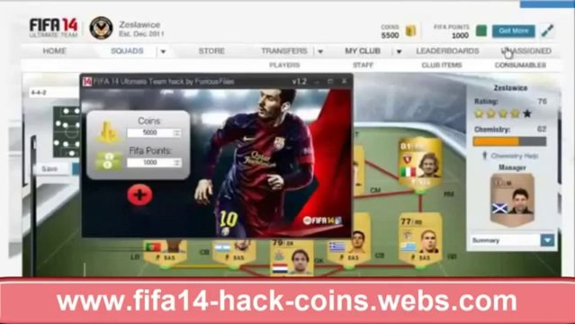 Fifa 14 Ultimate Team Hack Coins(500k Coins Free) December