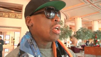 Ex-NBA star Rodman say politics not his business as he heads to N. Korea