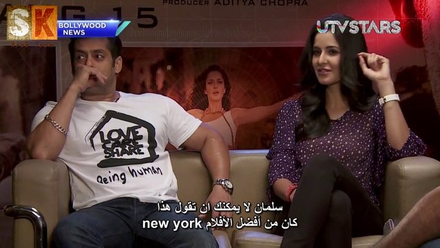 Salman Khanو Katrina Kaif في ترويج فلم Ek Tha Tiger