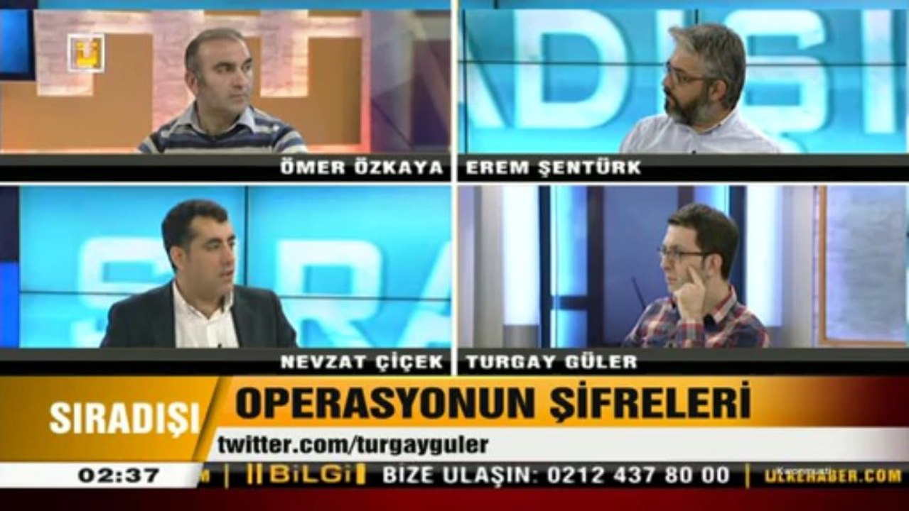 Operasyonun Perde Arkası; Turgay güler İle Sıradışı Programı 18.12.2013-Bölüm-1