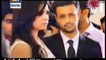 Atif Aslam with his wife Sara at the Red Carpet of Lux Style Awards 2013