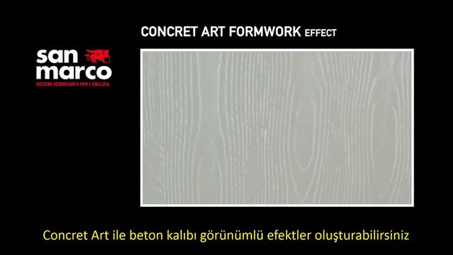 Natura Boya - Concret Art Beton Kalıp Efekt İtalyan Dekoratif Boya Uygulama - Türkçe