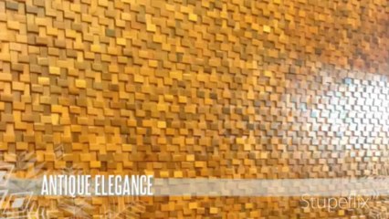 Gạch mosaic gỗ - Sự lựa chọn tinh tế trong kiến trúc nội thất