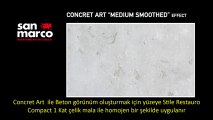 Natura Boya - Concret Art Beton Efekt İtalyan Dekoratif Boya Uygulama - Türkçe