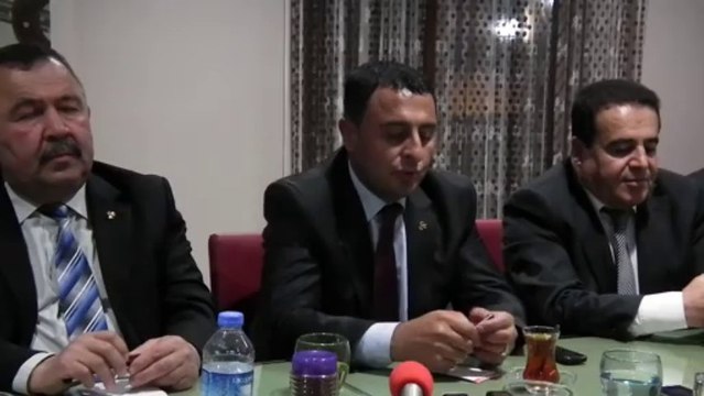 AFŞİN MHP-AFŞİN BASIN MENSUPLARI TOPLANTISI-HALİL DEMİR