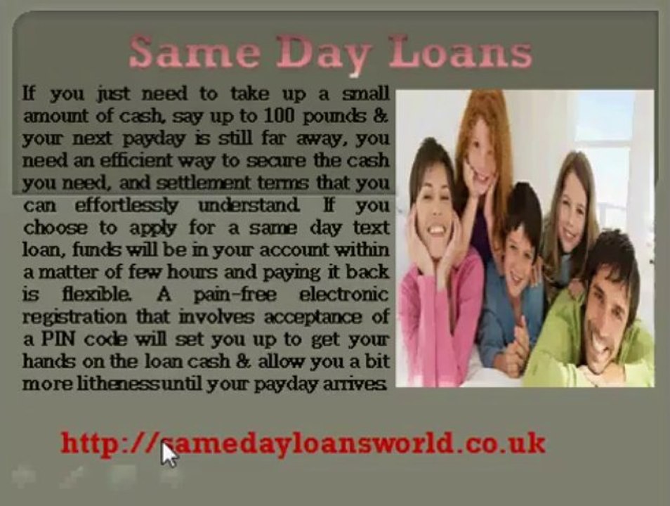 Same Day Loans