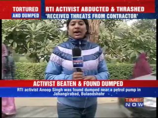 Abducted, thrashed & left to die