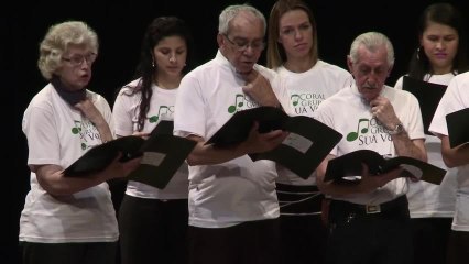 Chorale de patients atteints du cancer de la gorge
