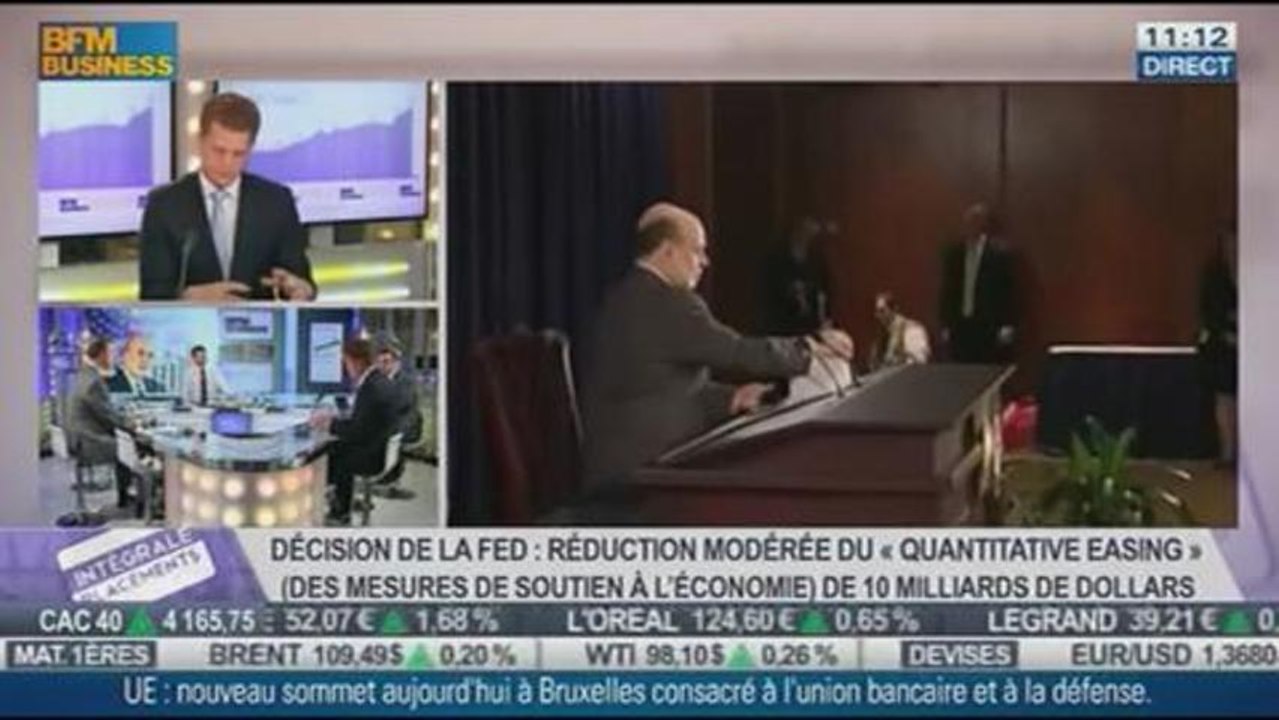 Jean-Sébastien Beslay VS Eric Bertrand: La FED lève les incertitudes, dans Intégrale Placements - 19/12 1/2