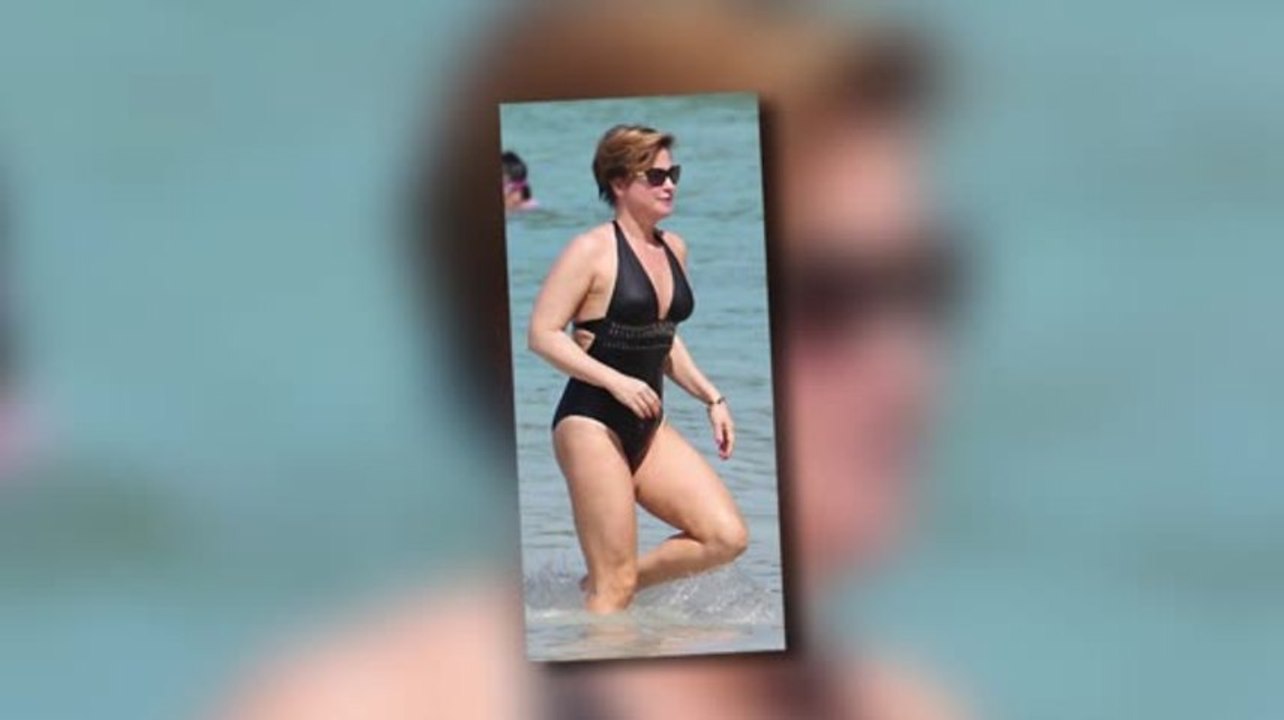 Emma Forbes Shows Off Her Beach Body in Barbados