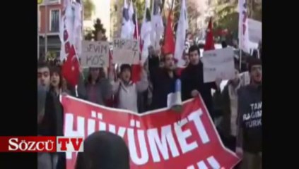 TGB'li öğrencilerden protesto