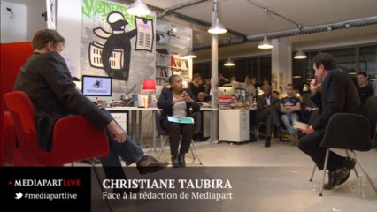 Christiane Taubira : « Mediapart doit avoir la TVA à 2,1% »
