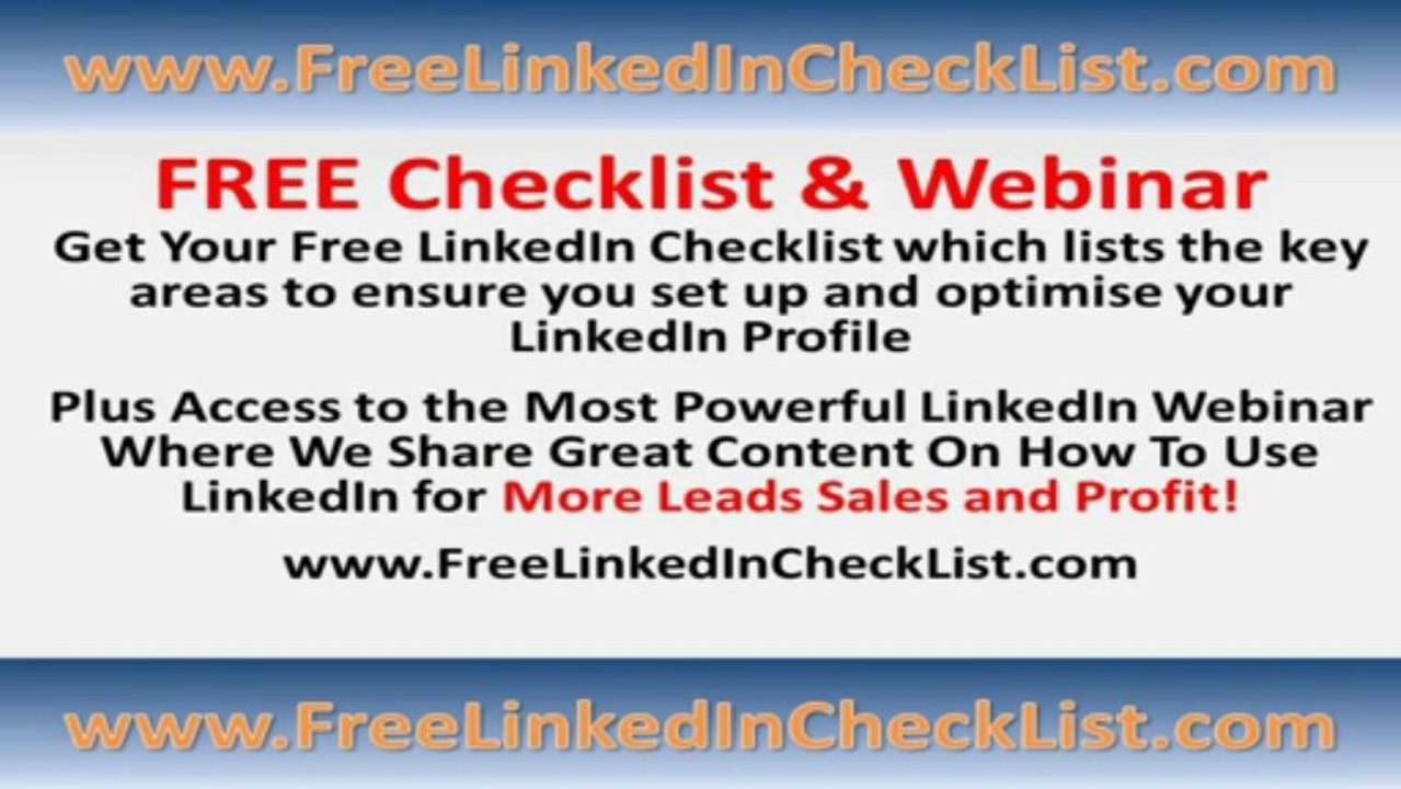 Why you should take LinkedIn Seriously - How To Use LinkedIn