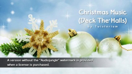 Christmas Music - "Deck The Halls" - Royalty free instrumental track