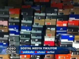 AYAĞINDA KUNDURA " (A)yakkabı (K)utusu (P)artisi"