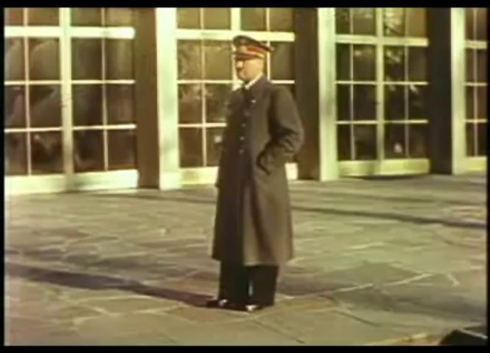 Adolf Hitler at  Berchtesgaden (Rare Colour Footage 1941)