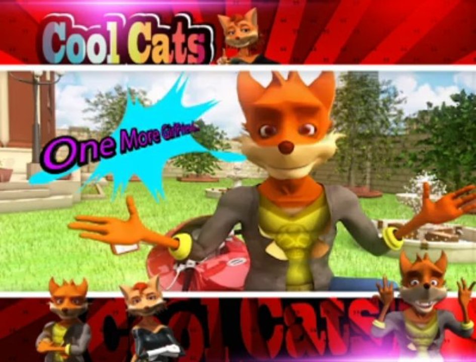 Cool Cats Yellow Teeth