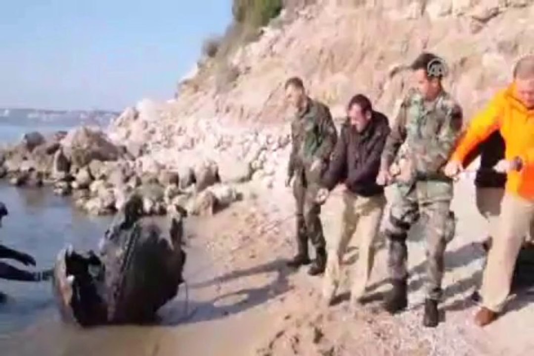 50 yıllık mayın imha edildi