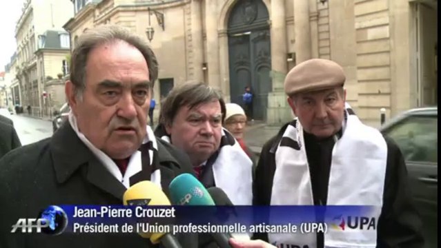 Fiscalité: colère des artisans de l'UPA