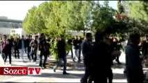 Mersin Üniversitesi'nde polis müdahalesi