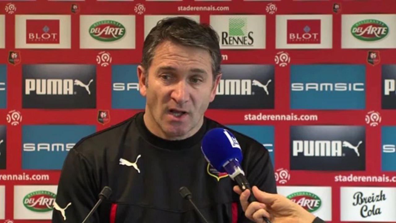 Conférence de presse SRFC/Sochaux : Philippe Montanier