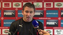 Conférence de presse SRFC/Sochaux : Philippe Montanier