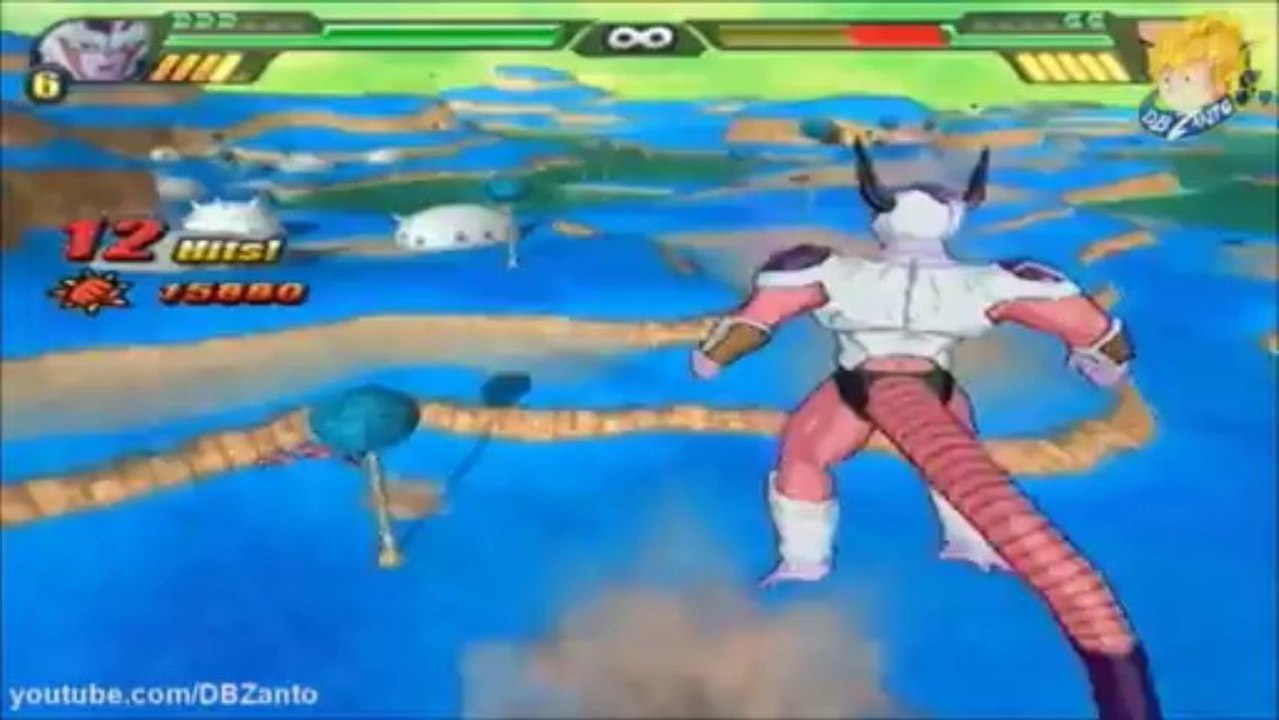 Les attaques de dragon ball Z budokai tenckaichi 3