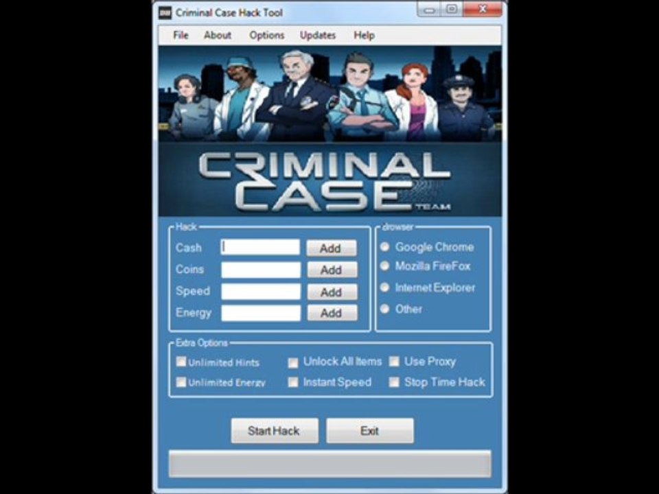 Criminal Case Unlimited Hints & Energy Hack