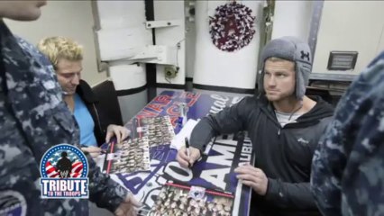 WWE Superstars board the USS Alabama Submarine_ 2013 Tribute the Troops