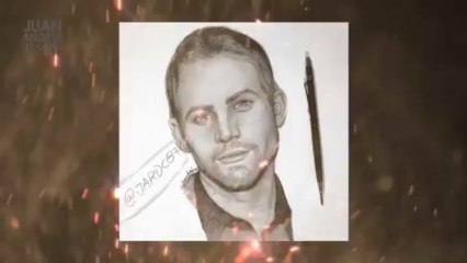 Drawing Paul Walker By Every News #RIPPaulWalker