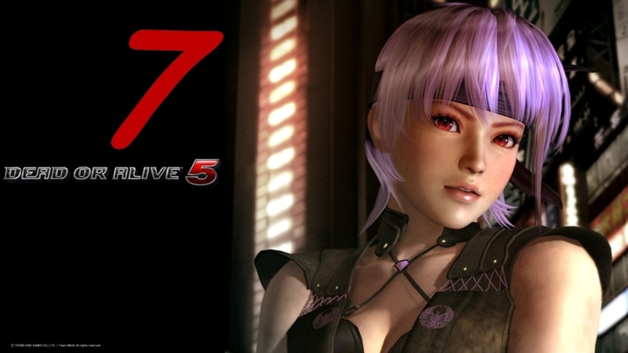 Dead Or Alive 5 part 7 Kasumi vs Rig (online)