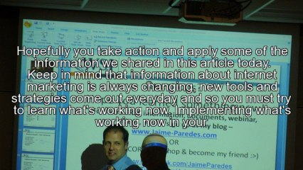 How To Maximize Your Internet Marketing Efforts