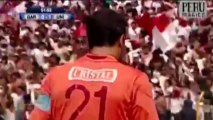Perú - Cae KO mientras celebraba su gol