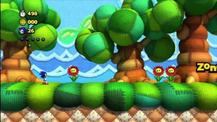 Sonic Lost World - Yoshi's Island Zone