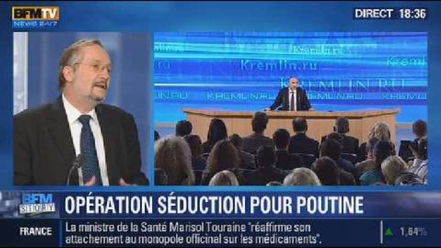 BFM Story: Vladimir Poutine lance l'opération séduction: pourquoi est-il gentil ? - 19/12