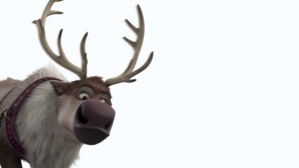 La Reine des Neiges - Sven  vous fait des bisous !