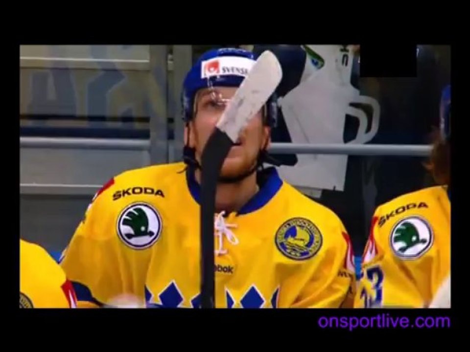 Хоккей Швеция-Россия 1 период КПК-2013