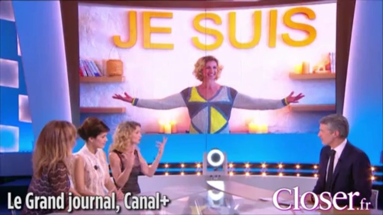 Alexandra Lamy parle de sa rupture avec Jean Dujardin dans Le Grand Journal
