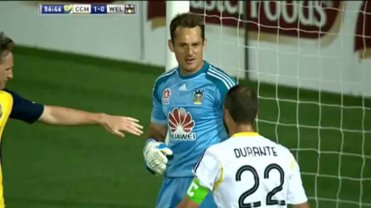 Miracle save by Glen Moss