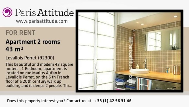 1 Bedroom Apartment for rent - Levallois Perret, Levallois Perret - Ref. 7567