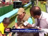 Parque de las Leyendas brindará divertidos talleres en vacaciones útiles 2014