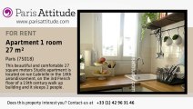 Studio Apartment for rent - Sacré Cœur, Paris - Ref. 2558