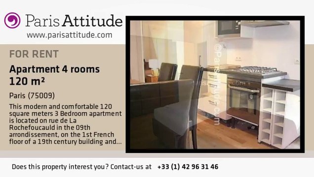 3 Bedroom Apartment for rent - Moulin Rouge/Pigalle, Paris - Ref. 4242