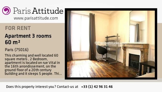 2 Bedroom Apartment for rent - La Muette, Paris - Ref. 7216