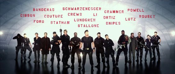 Expendables 3 - unité spéciale : le teaser regroupant le casting !