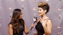 Tessanne Chin The Voice Top 6  Interview