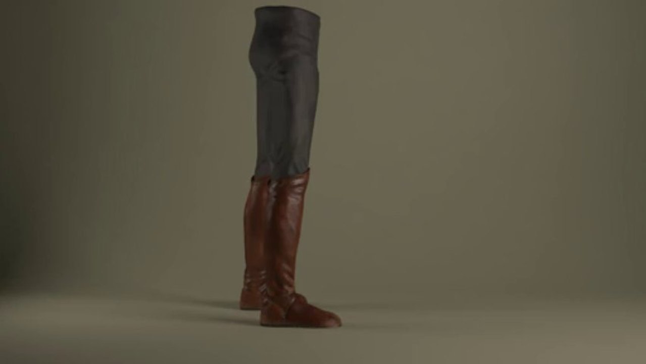 Seconda Prova Render Stivali e Pantaloni