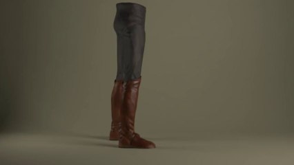 Seconda Prova Render Stivali e Pantaloni