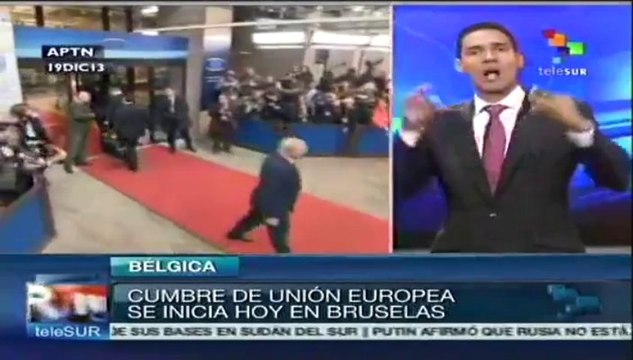 Llegan líderes políticos a cumbre de la Unión Europea en Bélgica
